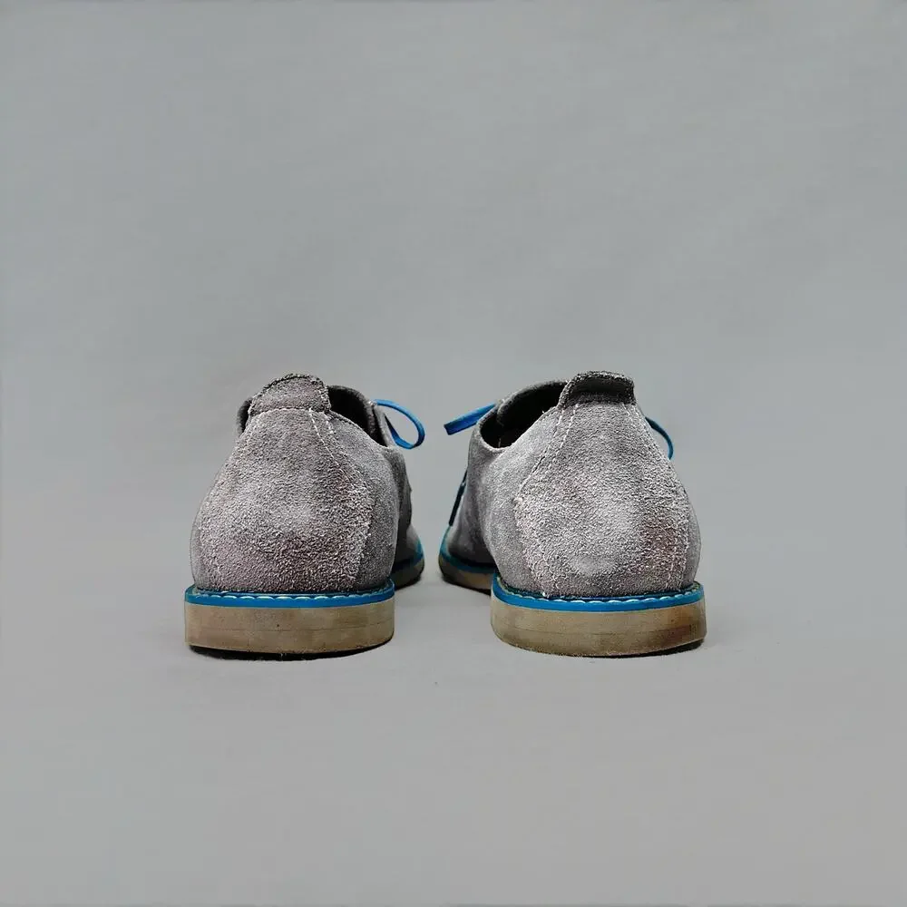 Florsheim Men’s Gray Suede Oxford Shoes - Size 10M